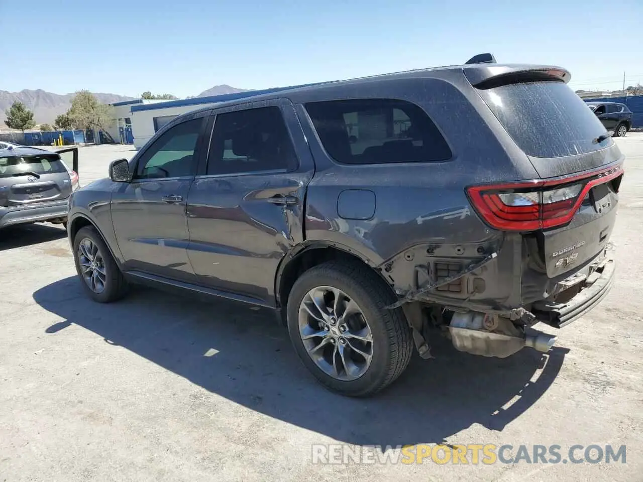 2 Photograph of a damaged car 1C4RDJDG3KC722556 DODGE DURANGO 2019
