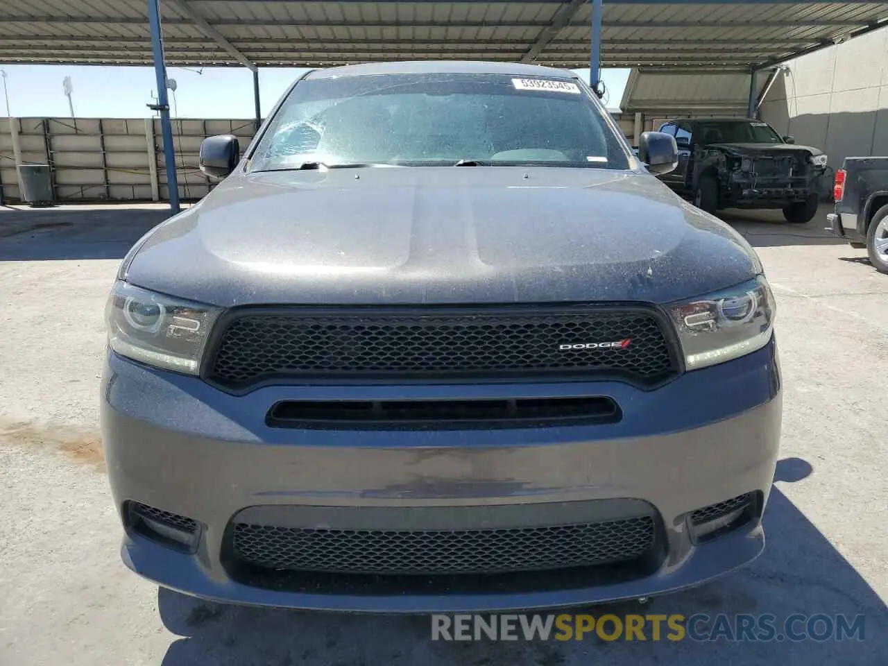 5 Photograph of a damaged car 1C4RDJDG3KC722556 DODGE DURANGO 2019