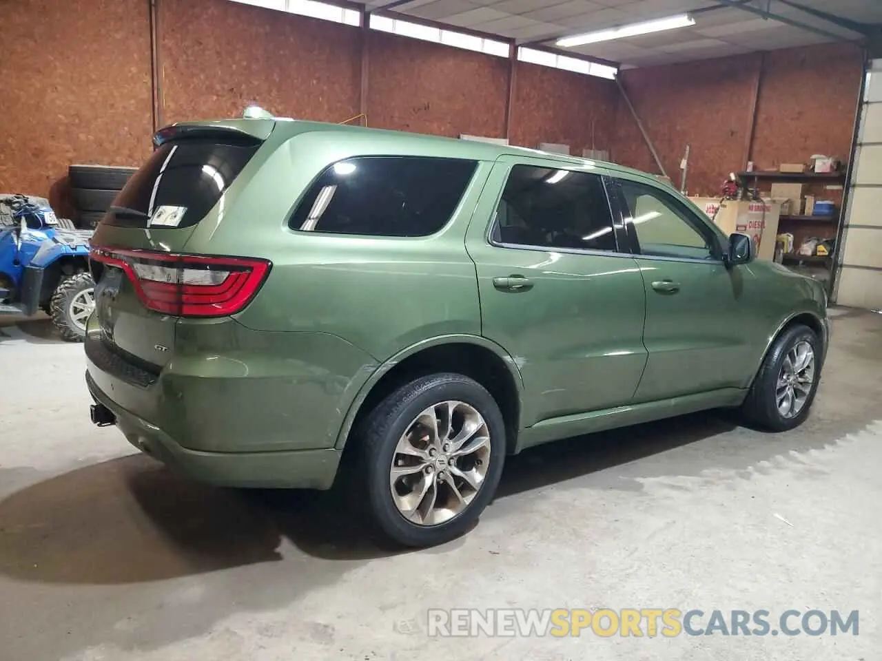 3 Photograph of a damaged car 1C4RDJDG3KC739275 DODGE DURANGO 2019