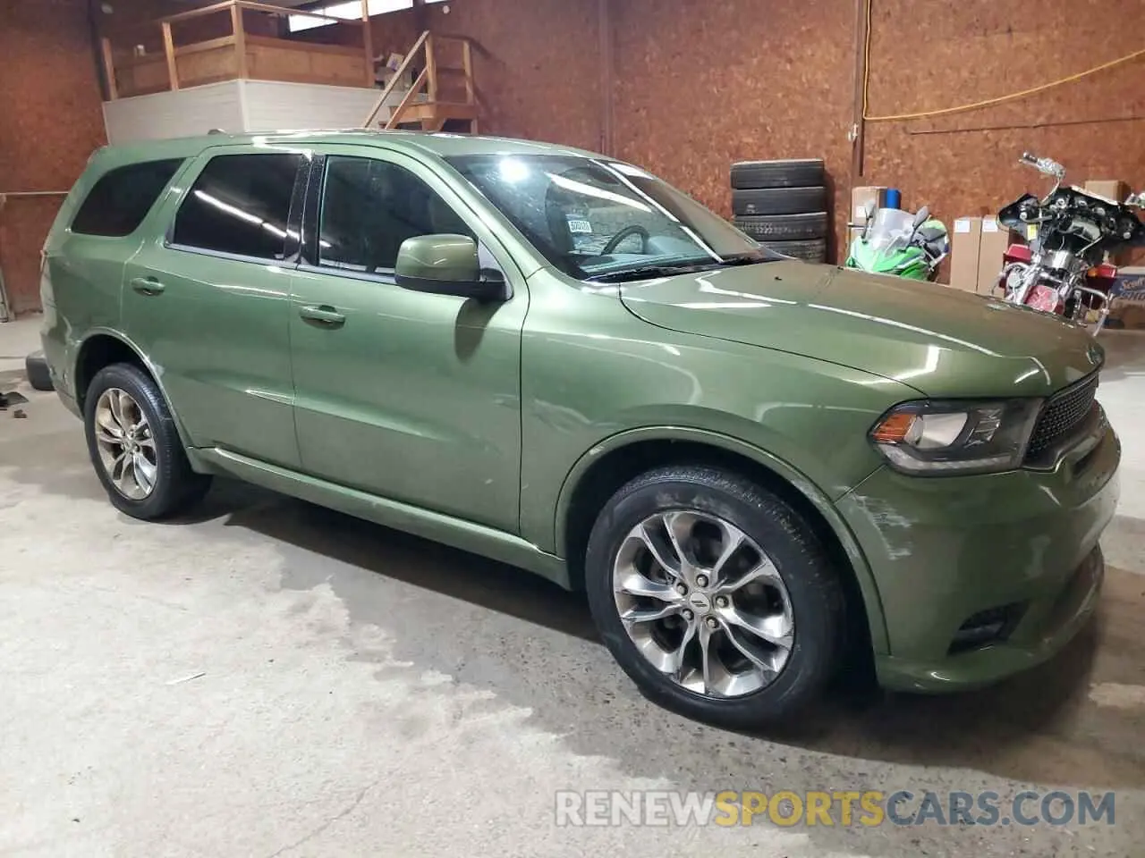 4 Photograph of a damaged car 1C4RDJDG3KC739275 DODGE DURANGO 2019