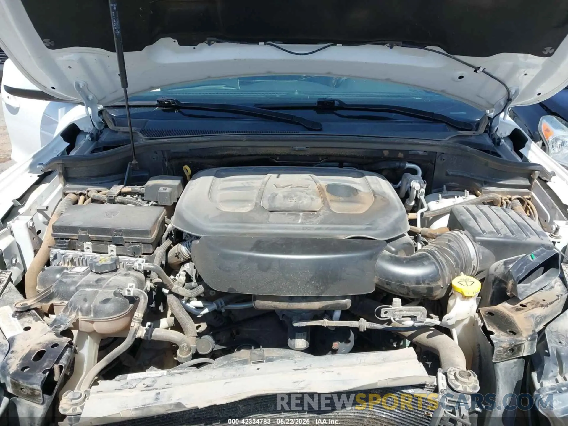 10 Photograph of a damaged car 1C4RDJDG3KC770817 DODGE DURANGO 2019