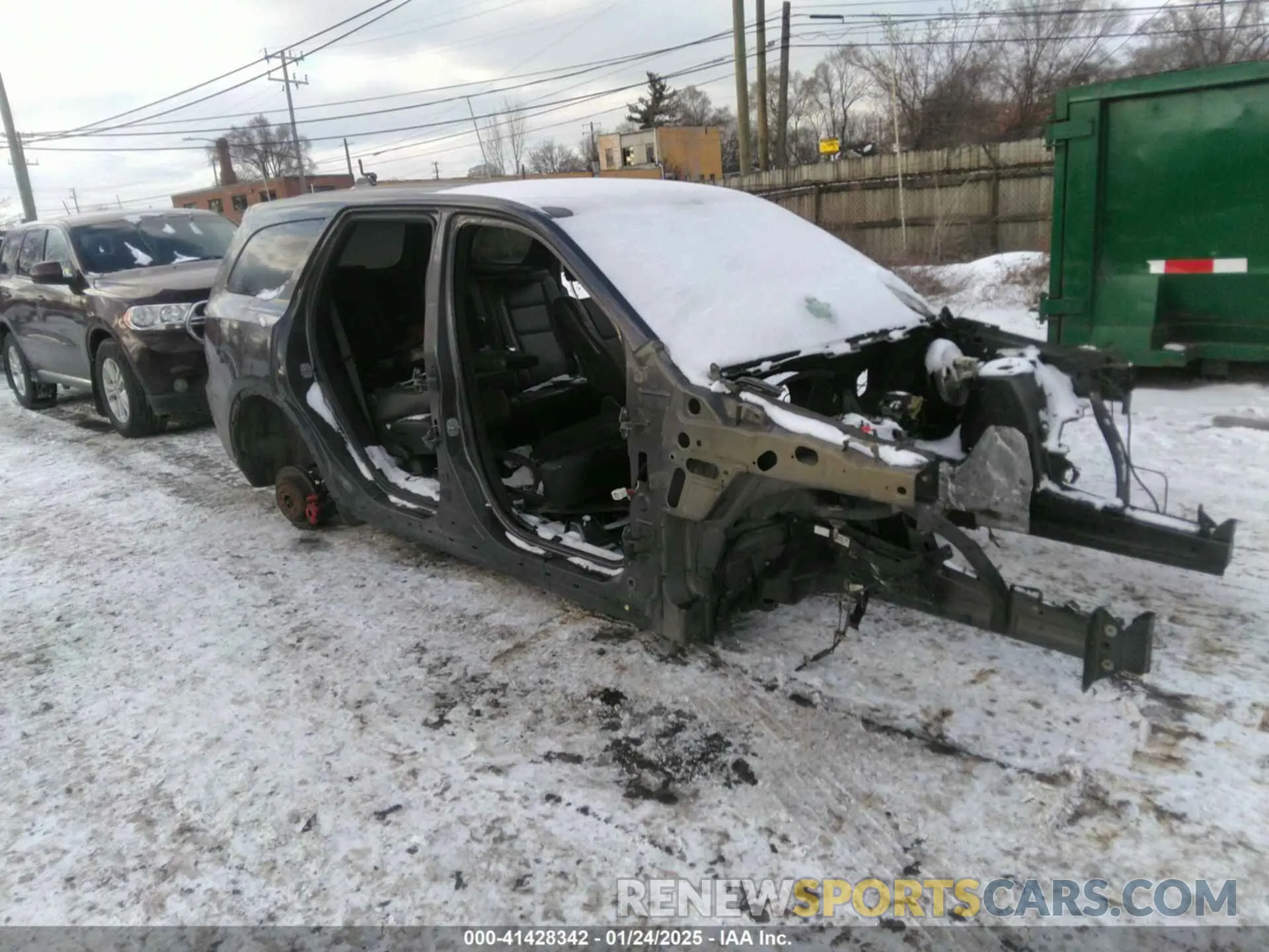 1 Photograph of a damaged car 1C4RDJDG3KC799007 DODGE DURANGO 2019