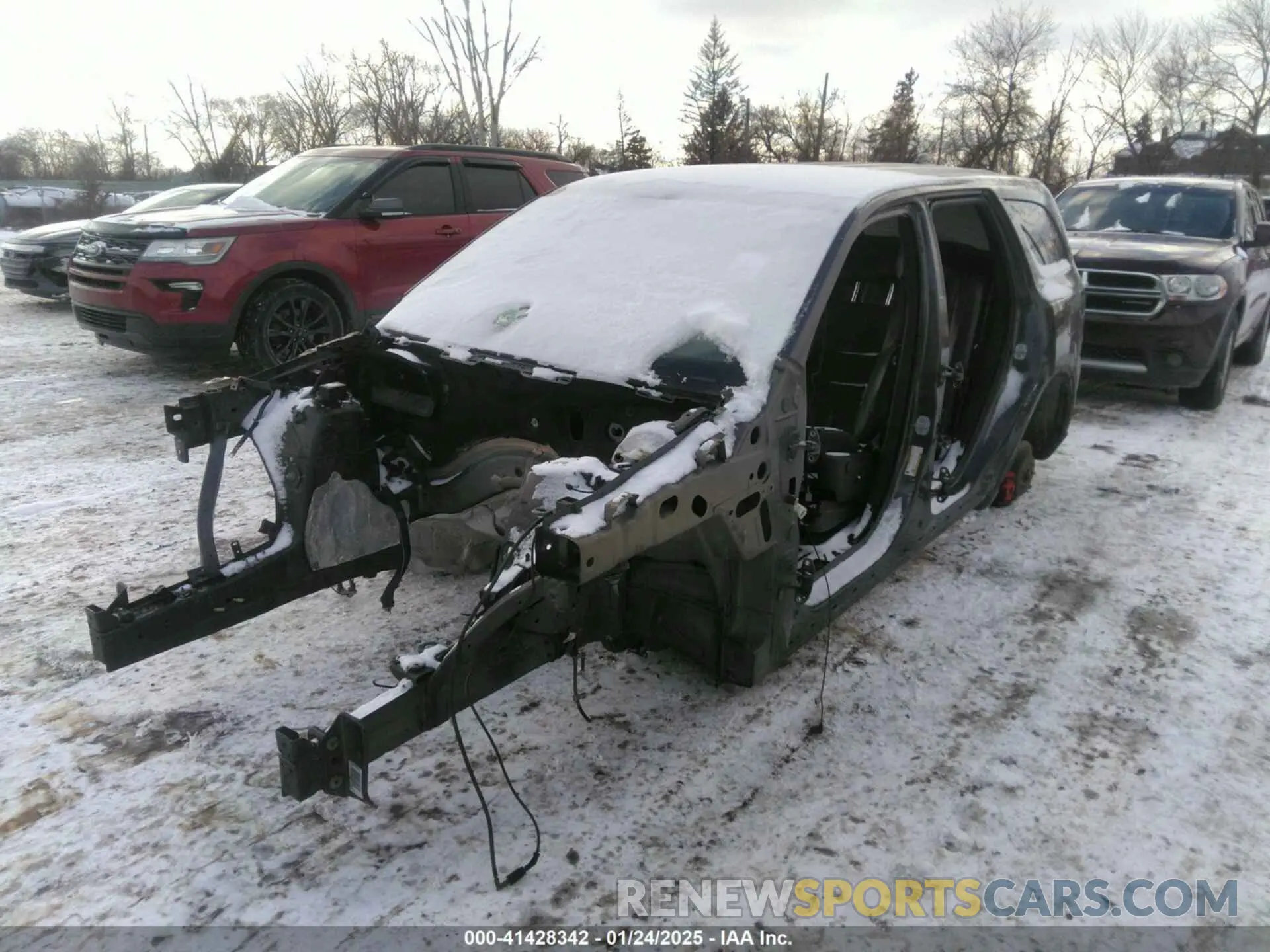 2 Photograph of a damaged car 1C4RDJDG3KC799007 DODGE DURANGO 2019