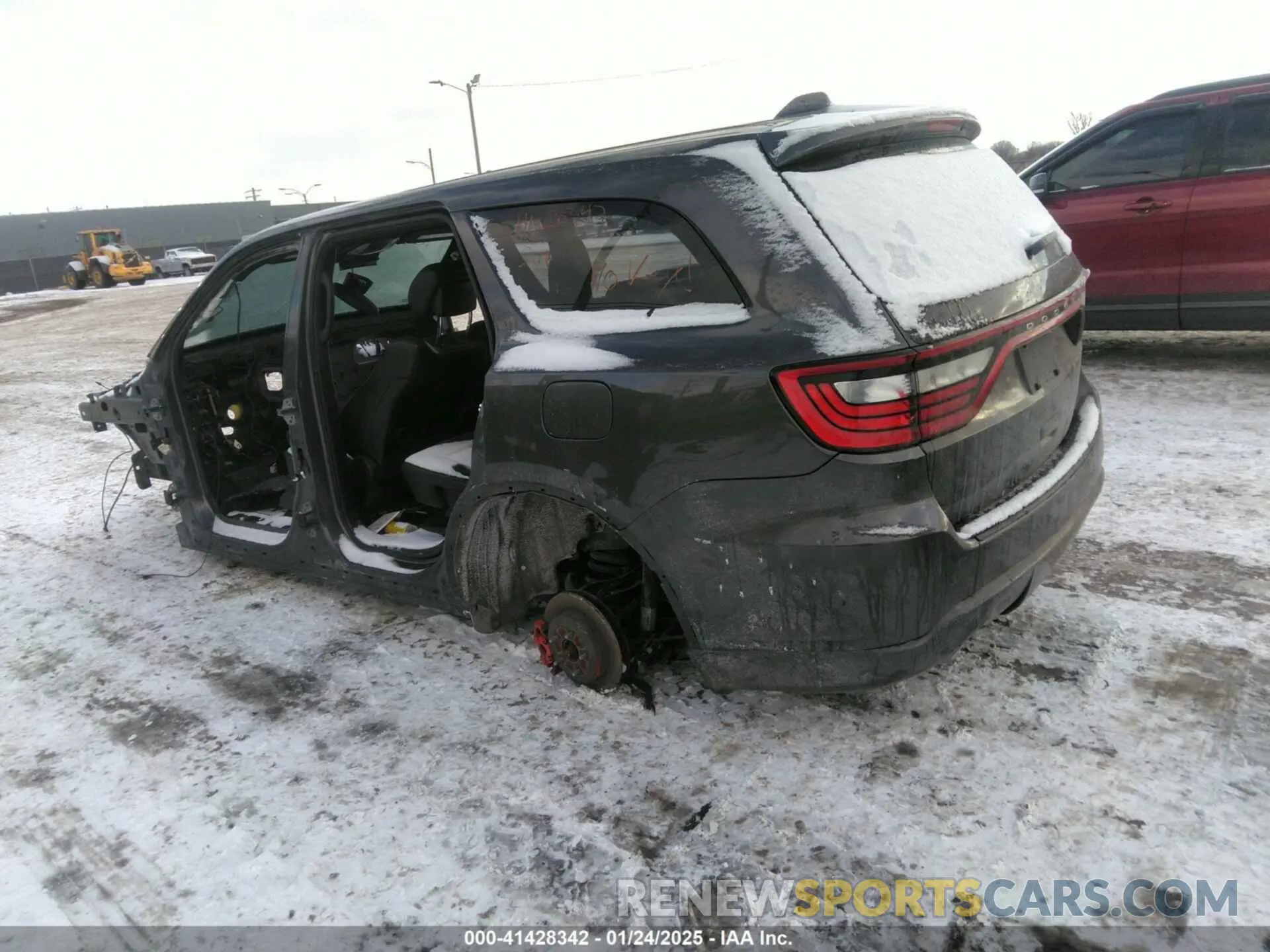3 Photograph of a damaged car 1C4RDJDG3KC799007 DODGE DURANGO 2019