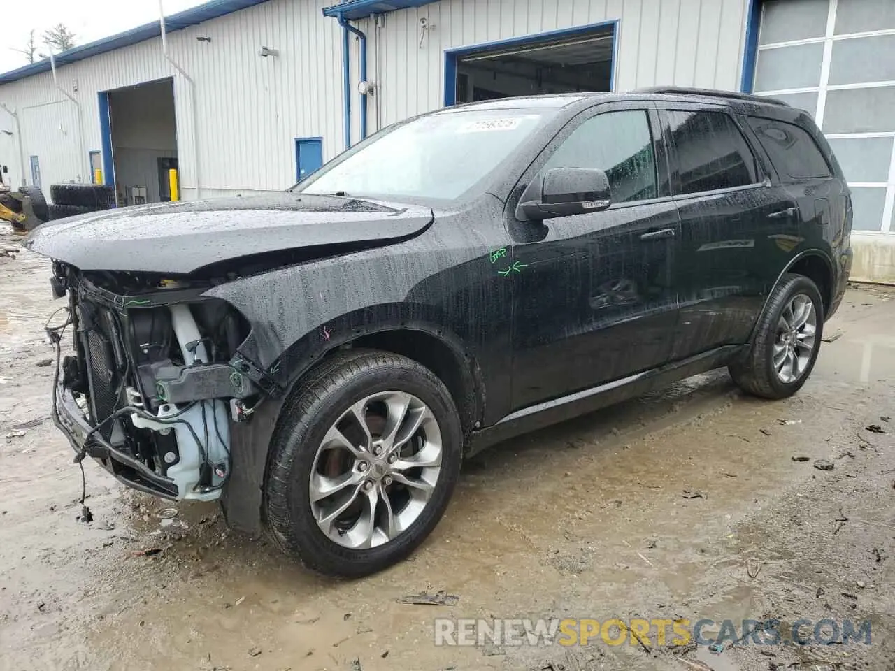1 Photograph of a damaged car 1C4RDJDG4KC560629 DODGE DURANGO 2019
