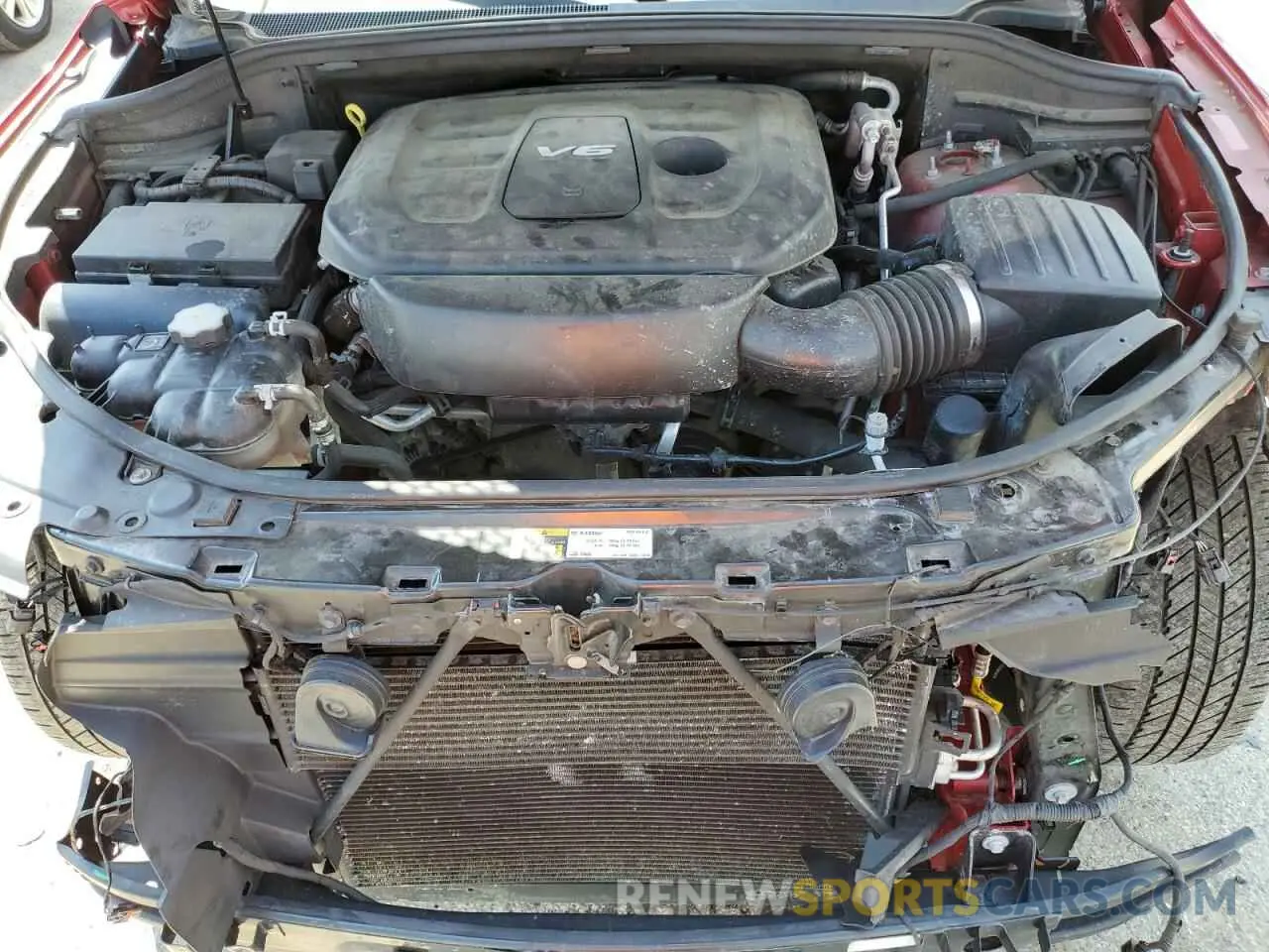 12 Photograph of a damaged car 1C4RDJDG4KC599432 DODGE DURANGO 2019