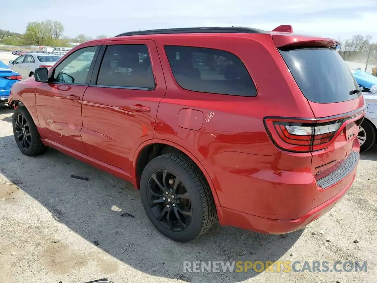 2 Photograph of a damaged car 1C4RDJDG4KC599432 DODGE DURANGO 2019