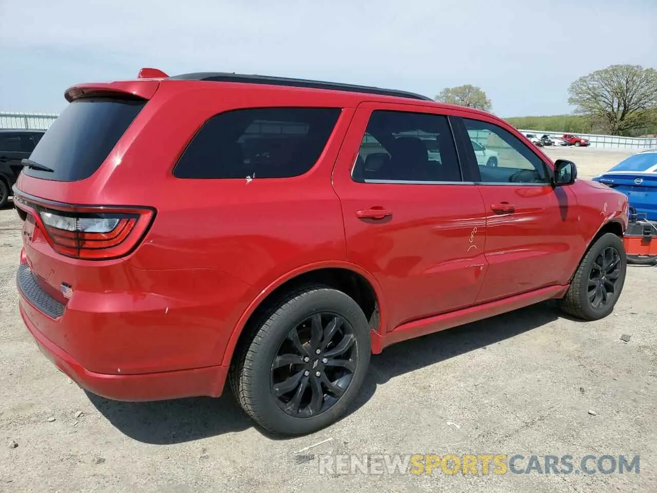 3 Photograph of a damaged car 1C4RDJDG4KC599432 DODGE DURANGO 2019