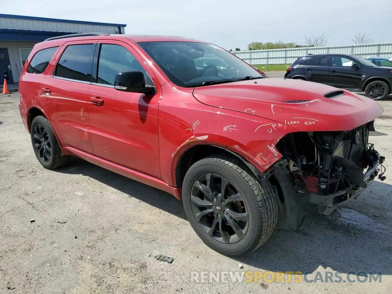 4 Photograph of a damaged car 1C4RDJDG4KC599432 DODGE DURANGO 2019
