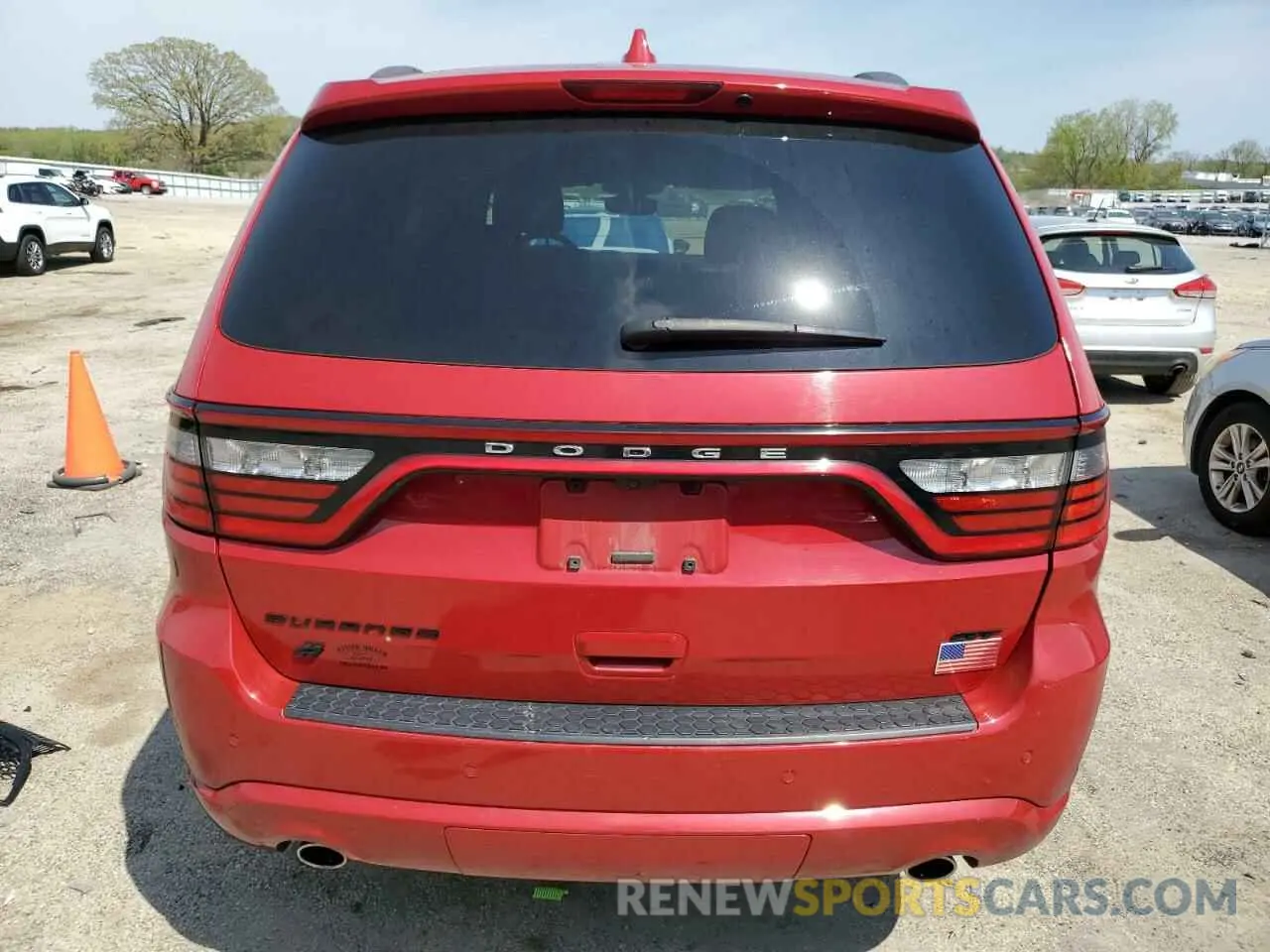 6 Photograph of a damaged car 1C4RDJDG4KC599432 DODGE DURANGO 2019