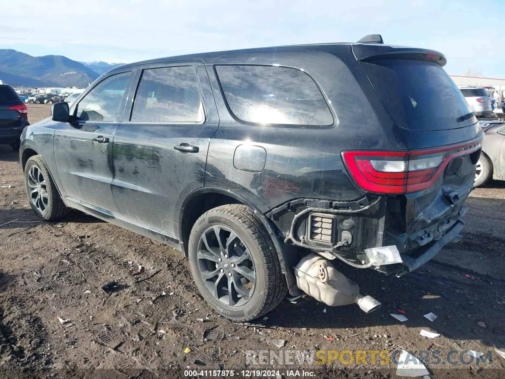 3 Photograph of a damaged car 1C4RDJDG4KC764623 DODGE DURANGO 2019