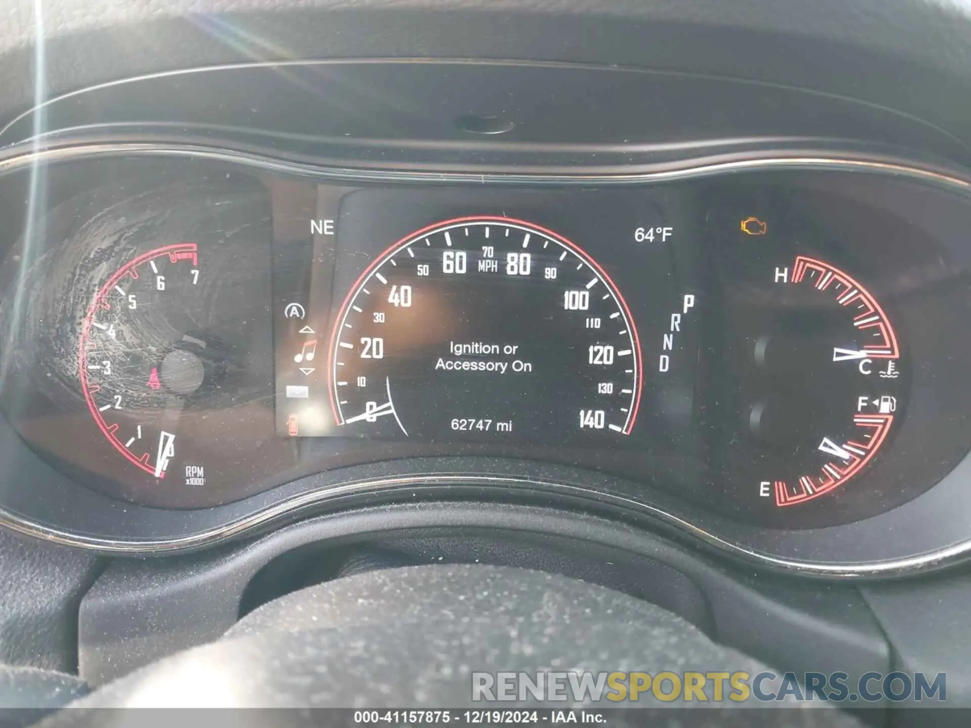 7 Photograph of a damaged car 1C4RDJDG4KC764623 DODGE DURANGO 2019