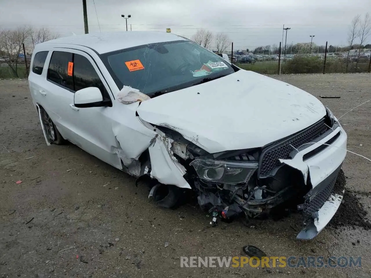 4 Photograph of a damaged car 1C4RDJDG4KC821225 DODGE DURANGO 2019