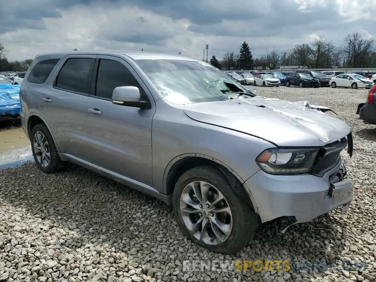 4 Photograph of a damaged car 1C4RDJDG5KC550286 DODGE DURANGO 2019