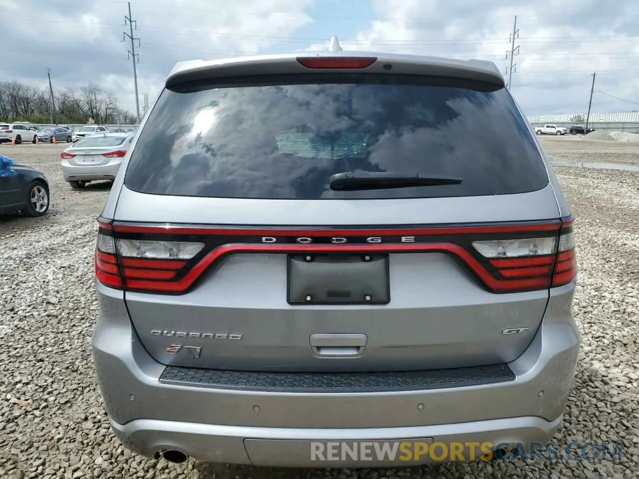 6 Photograph of a damaged car 1C4RDJDG5KC550286 DODGE DURANGO 2019