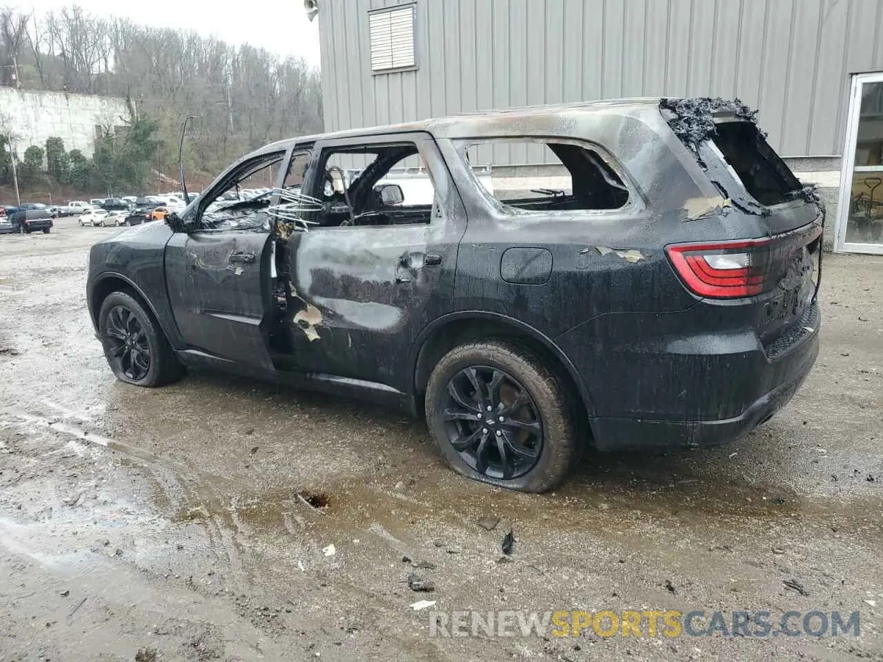 2 Photograph of a damaged car 1C4RDJDG5KC585961 DODGE DURANGO 2019