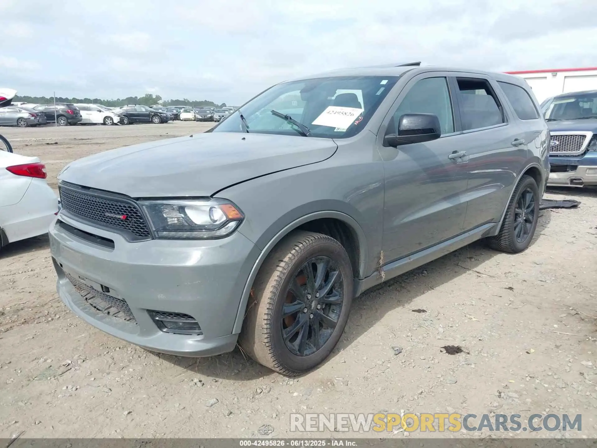 2 Photograph of a damaged car 1C4RDJDG5KC717956 DODGE DURANGO 2019