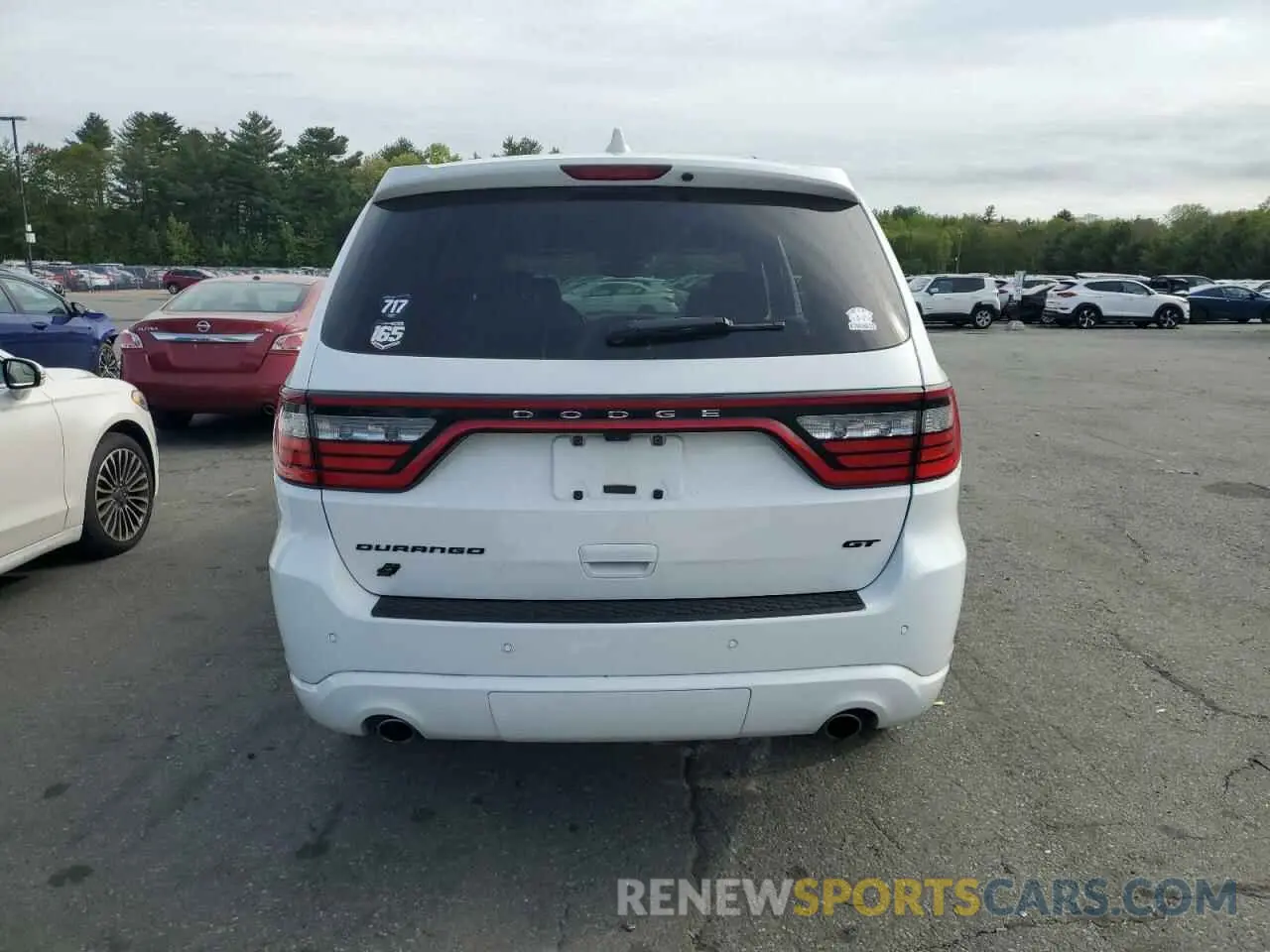 6 Photograph of a damaged car 1C4RDJDG5KC812002 DODGE DURANGO 2019