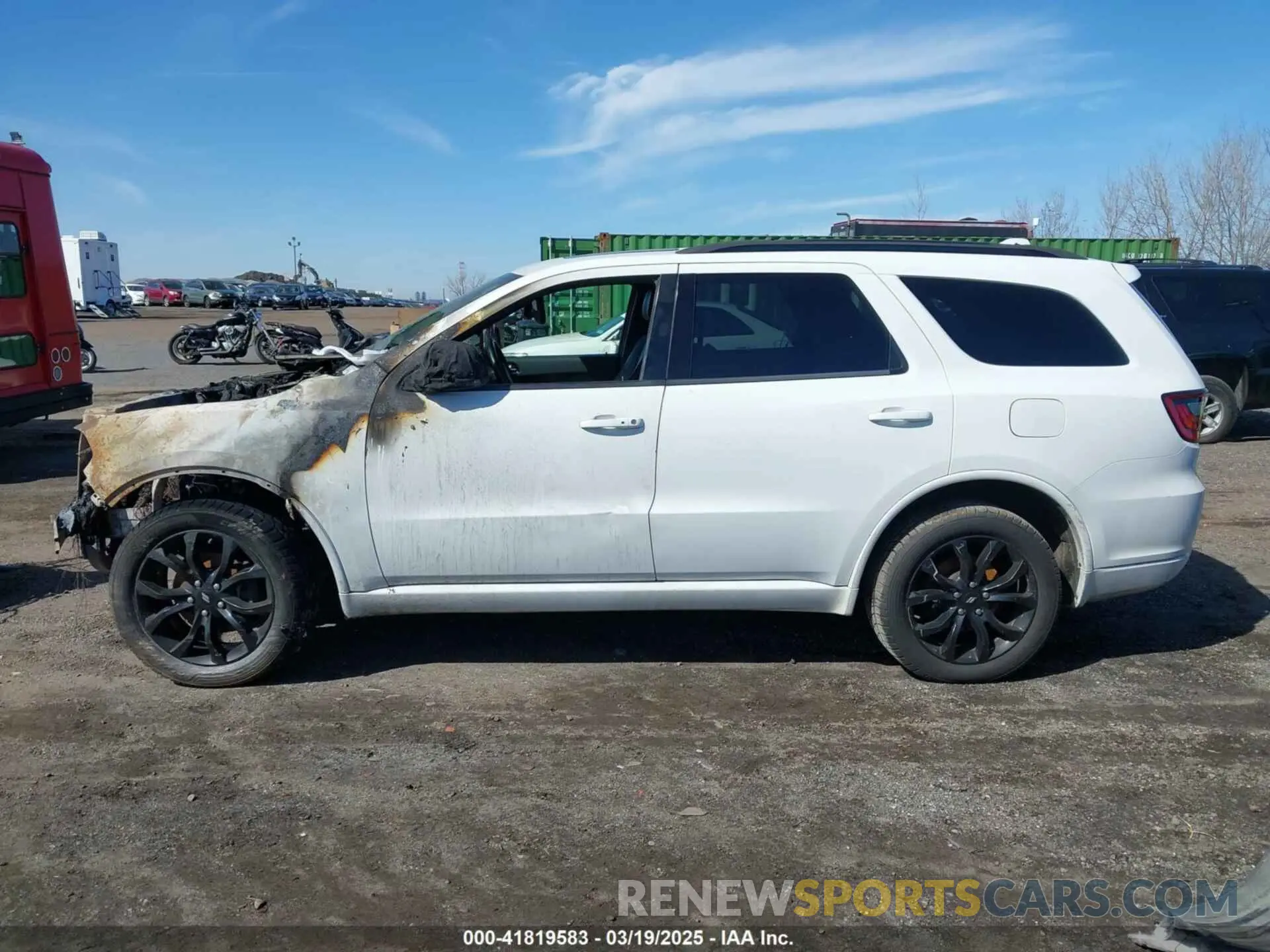 13 Photograph of a damaged car 1C4RDJDG6KC561006 DODGE DURANGO 2019
