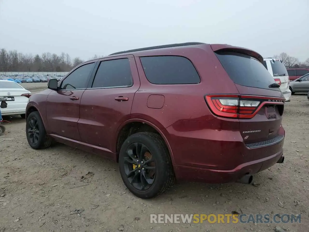 2 Photograph of a damaged car 1C4RDJDG6KC576251 DODGE DURANGO 2019