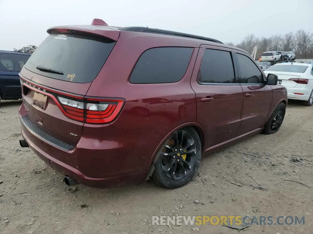 3 Photograph of a damaged car 1C4RDJDG6KC576251 DODGE DURANGO 2019