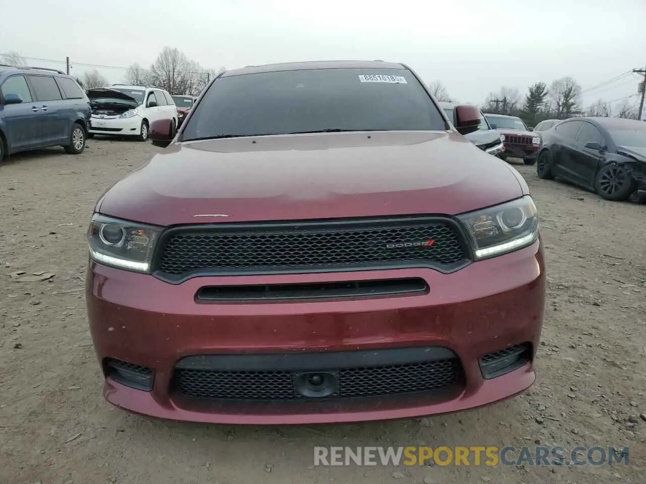 5 Photograph of a damaged car 1C4RDJDG6KC576251 DODGE DURANGO 2019