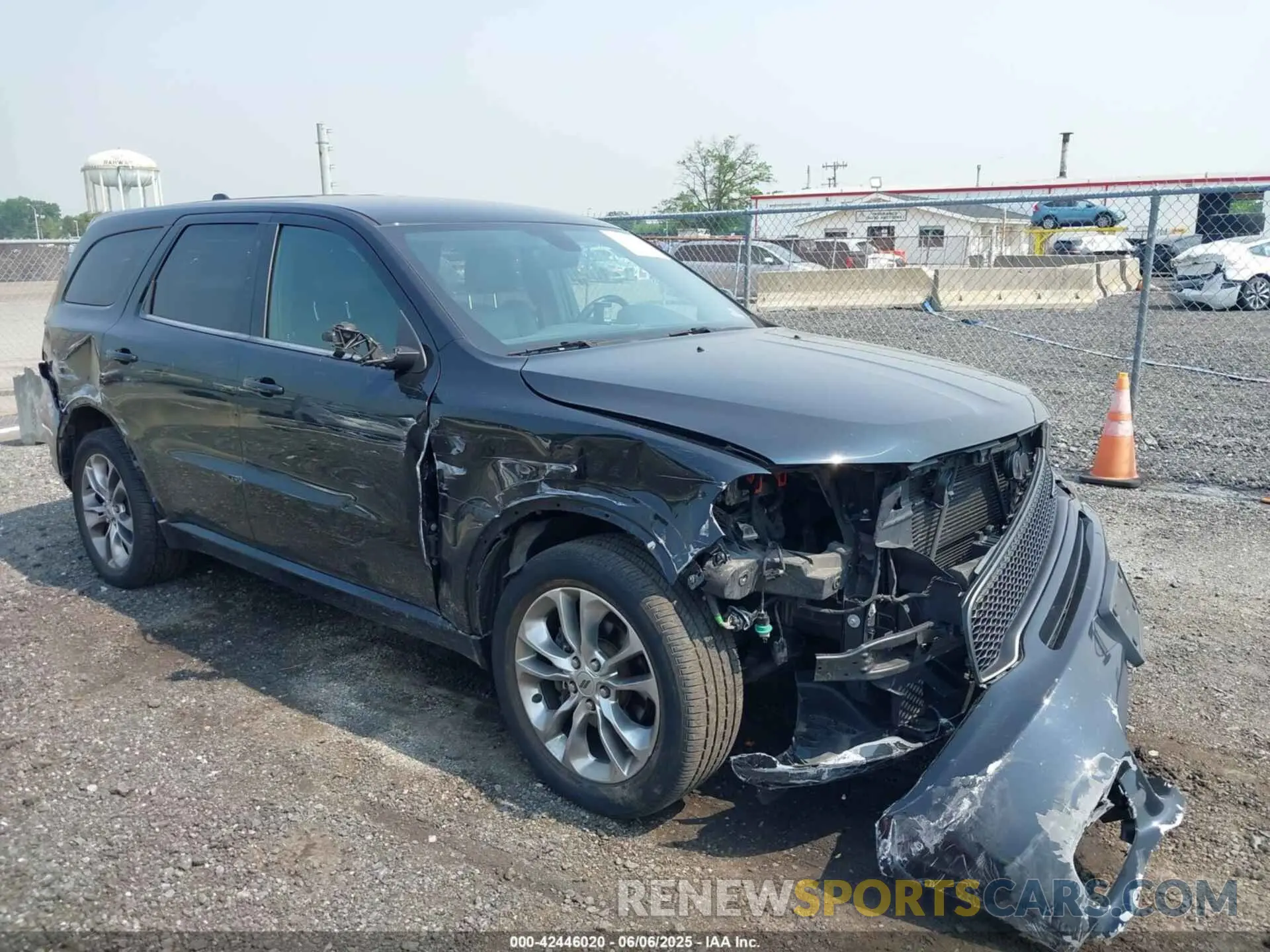 1 Photograph of a damaged car 1C4RDJDG6KC692596 DODGE DURANGO 2019