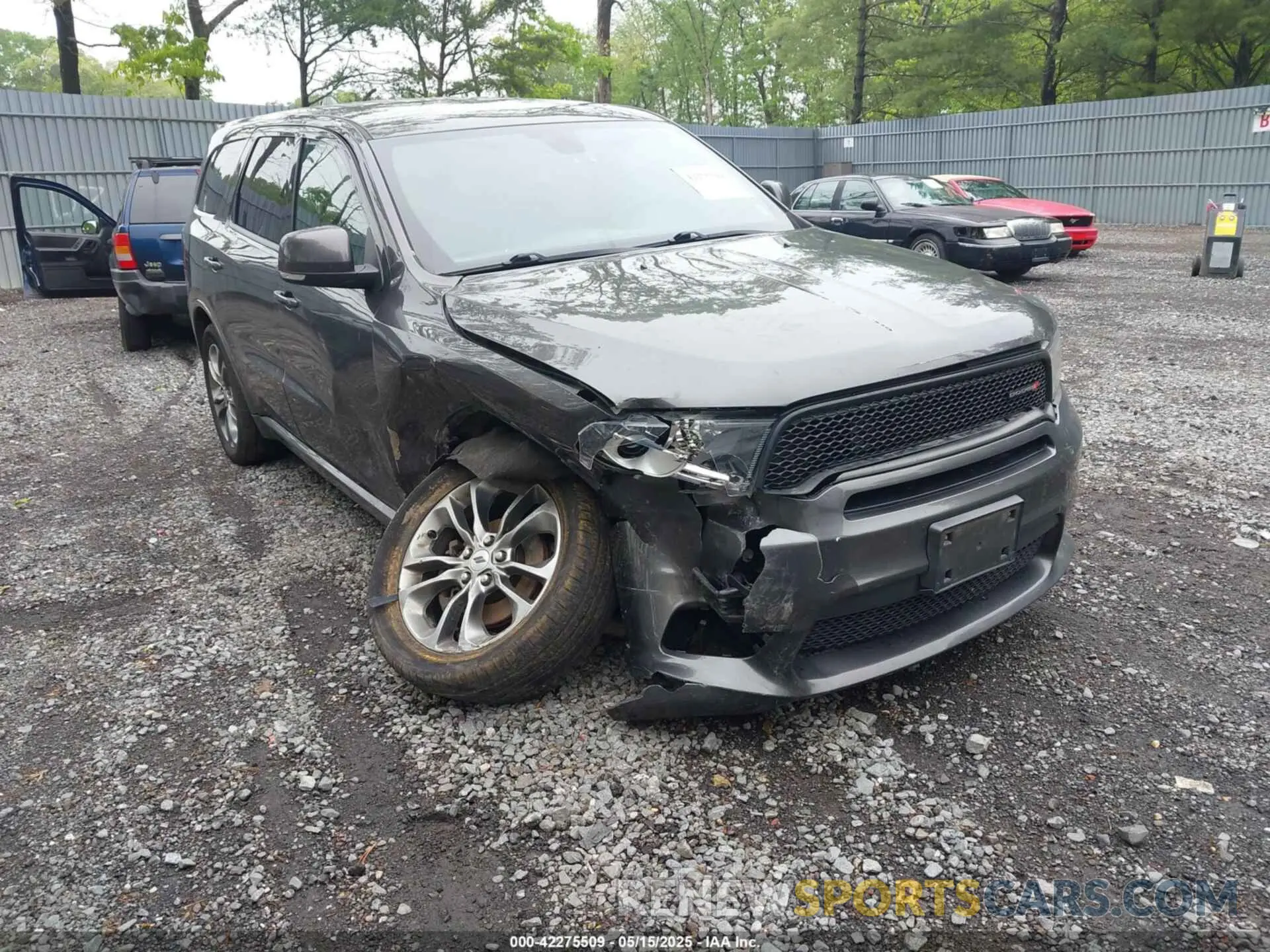 1 Photograph of a damaged car 1C4RDJDG6KC770441 DODGE DURANGO 2019