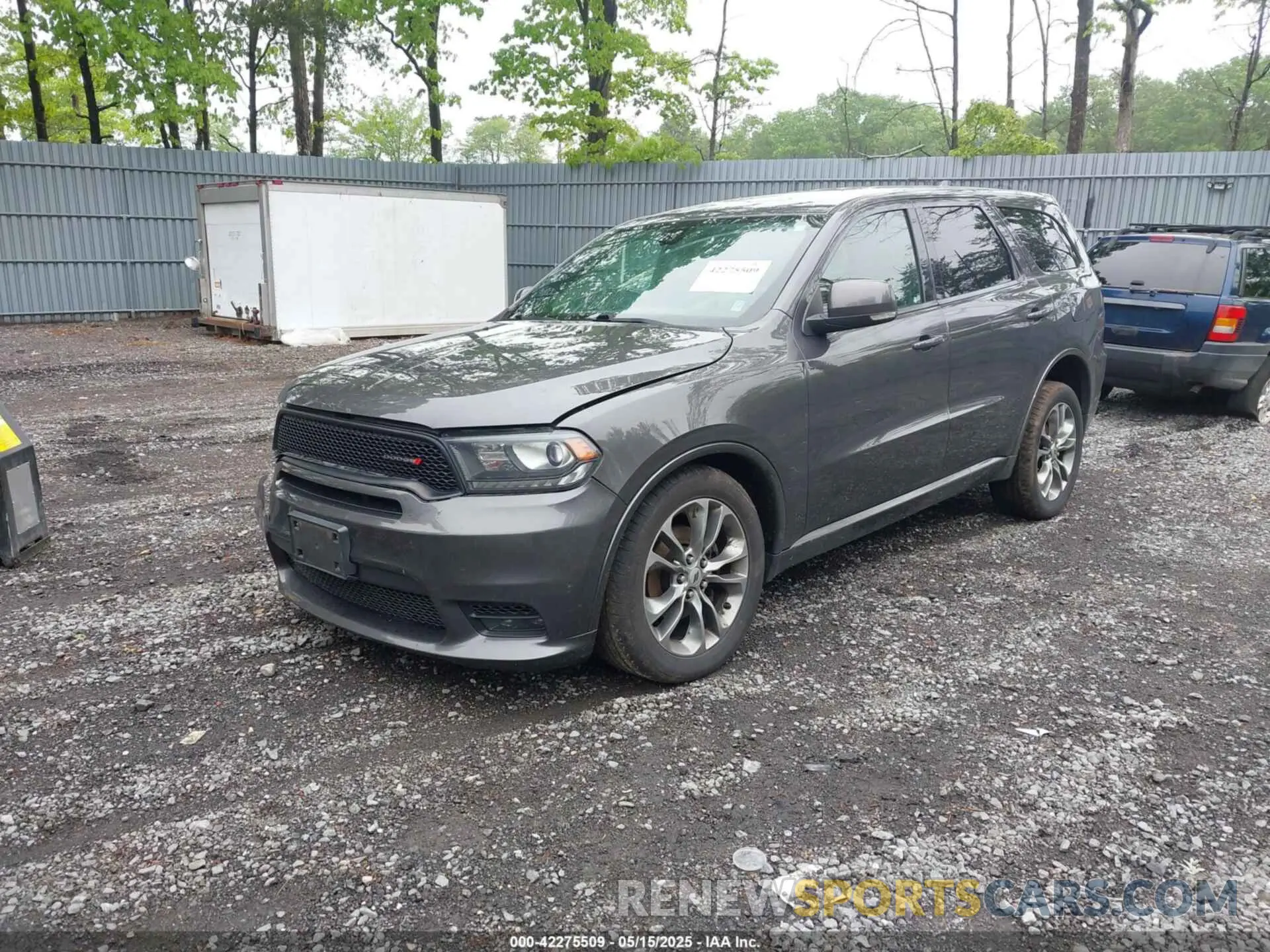 2 Photograph of a damaged car 1C4RDJDG6KC770441 DODGE DURANGO 2019