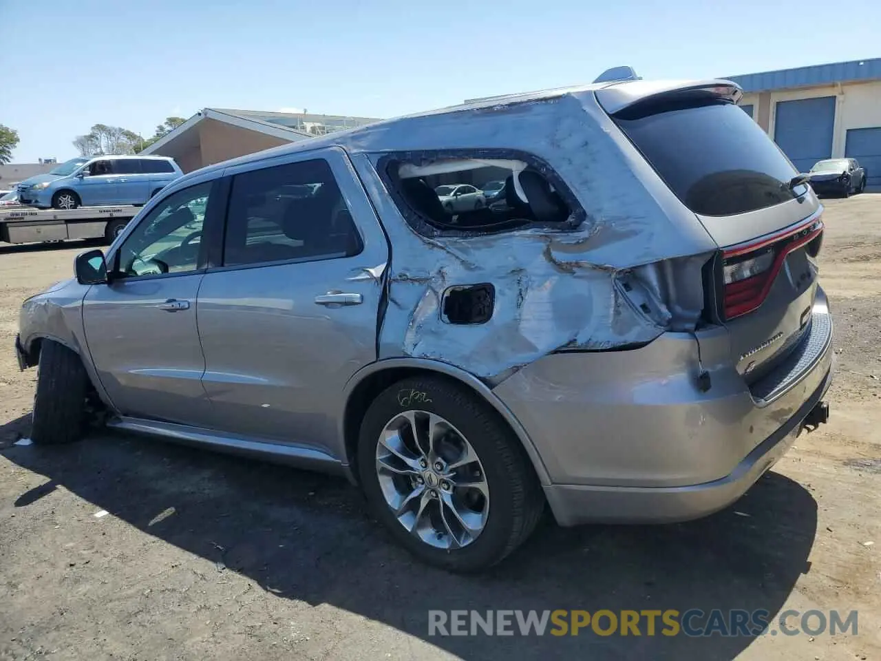 2 Photograph of a damaged car 1C4RDJDG7KC536342 DODGE DURANGO 2019