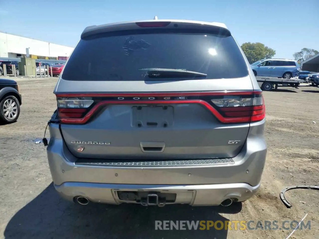 6 Photograph of a damaged car 1C4RDJDG7KC536342 DODGE DURANGO 2019