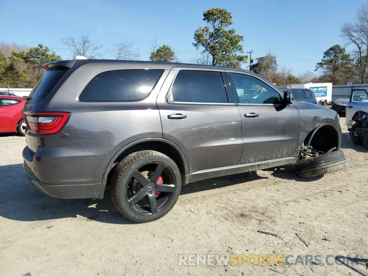 3 Photograph of a damaged car 1C4RDJDG7KC559667 DODGE DURANGO 2019