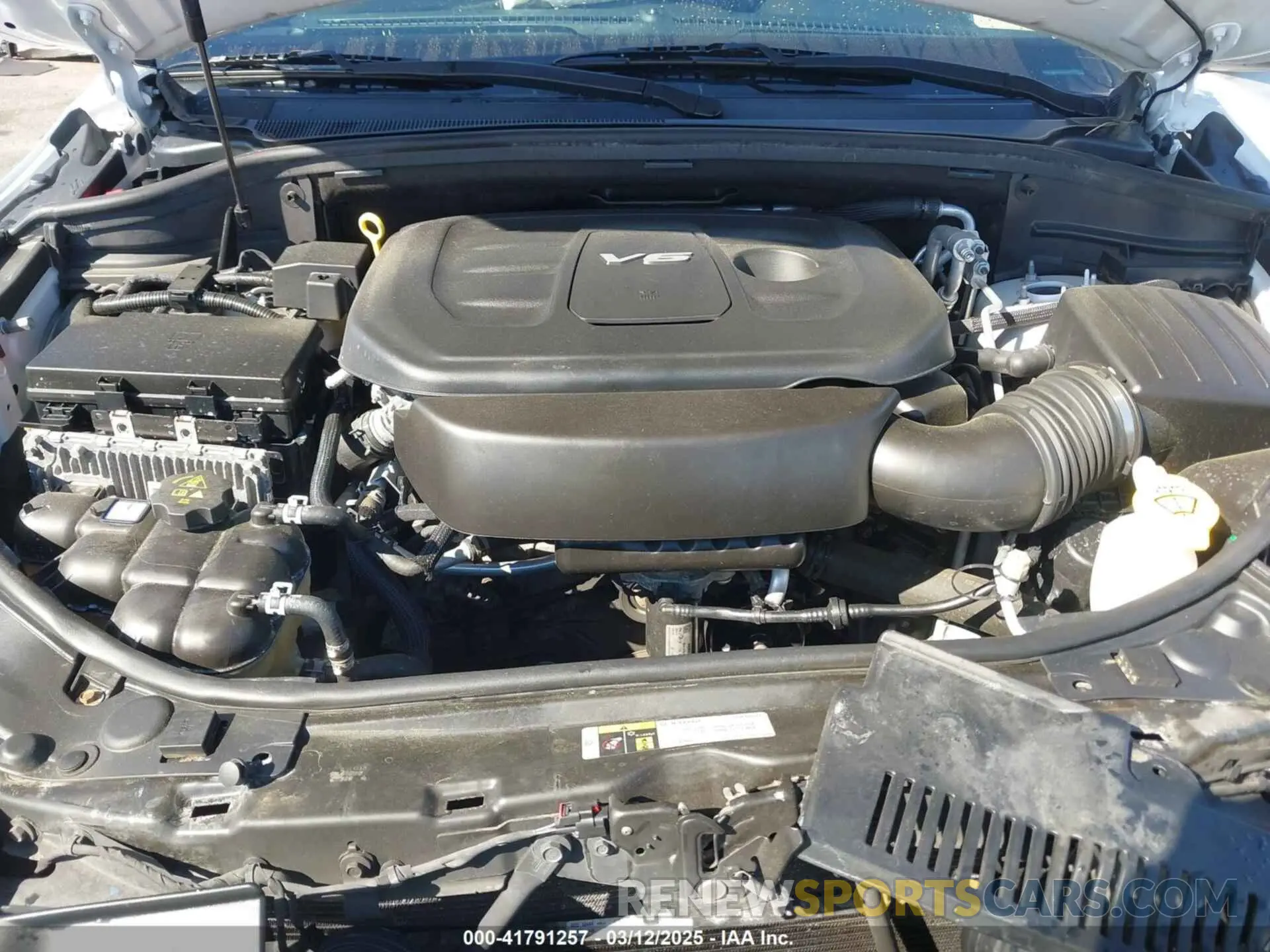 10 Photograph of a damaged car 1C4RDJDG7KC586237 DODGE DURANGO 2019