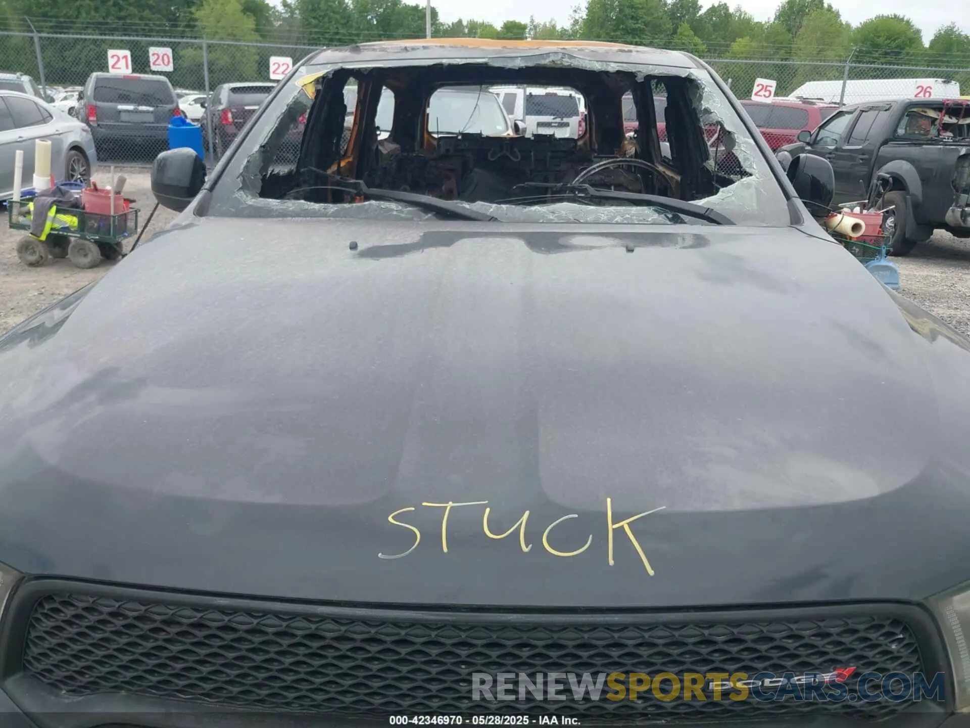 10 Photograph of a damaged car 1C4RDJDG7KC692641 DODGE DURANGO 2019