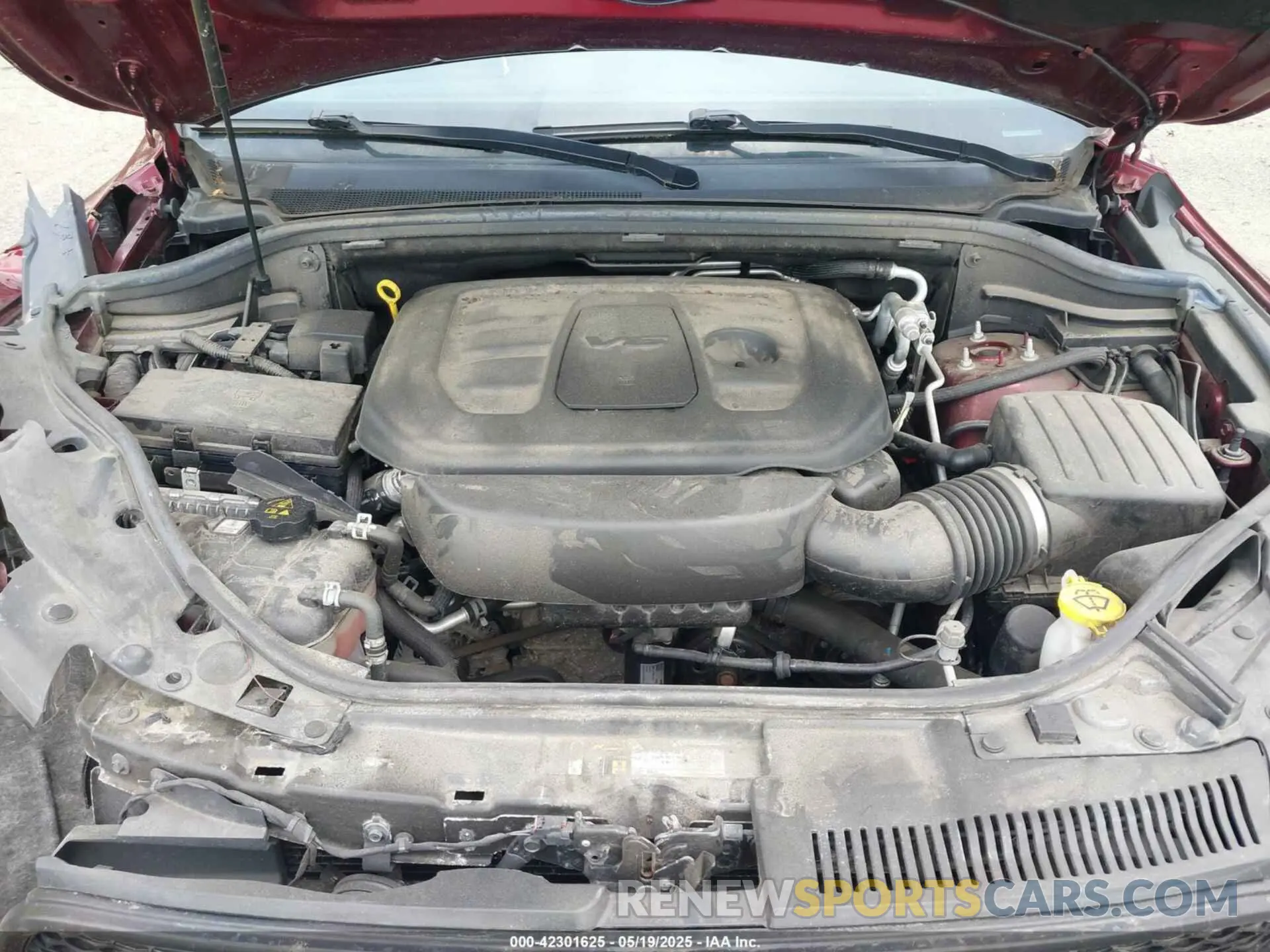 10 Photograph of a damaged car 1C4RDJDG7KC770349 DODGE DURANGO 2019