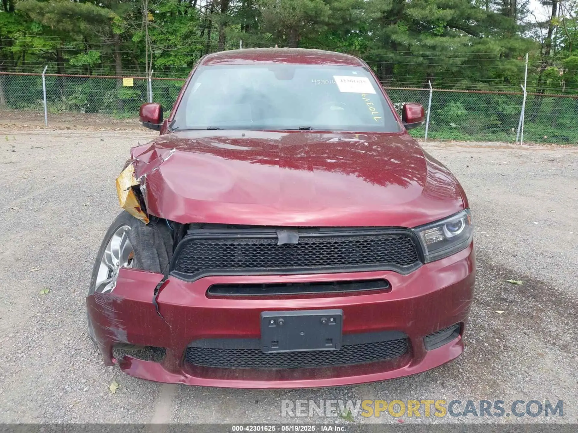 12 Photograph of a damaged car 1C4RDJDG7KC770349 DODGE DURANGO 2019