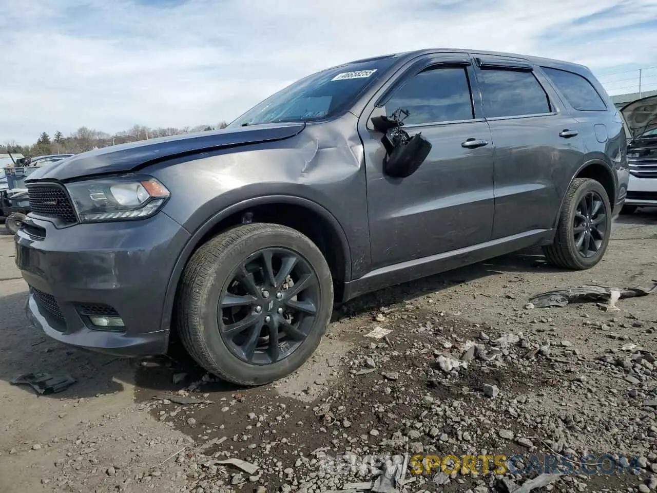1 Photograph of a damaged car 1C4RDJDG8KC705803 DODGE DURANGO 2019
