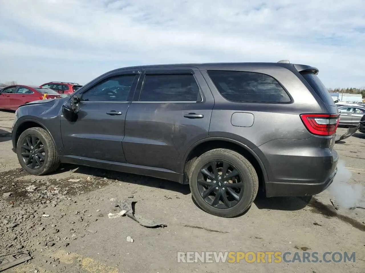 2 Photograph of a damaged car 1C4RDJDG8KC705803 DODGE DURANGO 2019