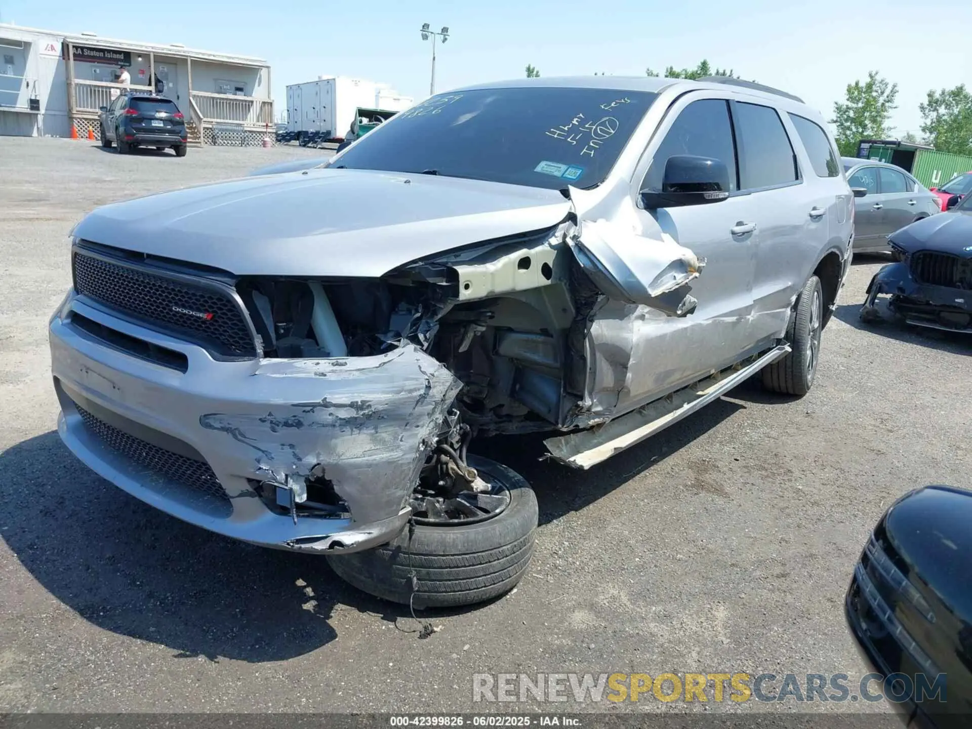 2 Photograph of a damaged car 1C4RDJDG9KC664453 DODGE DURANGO 2019