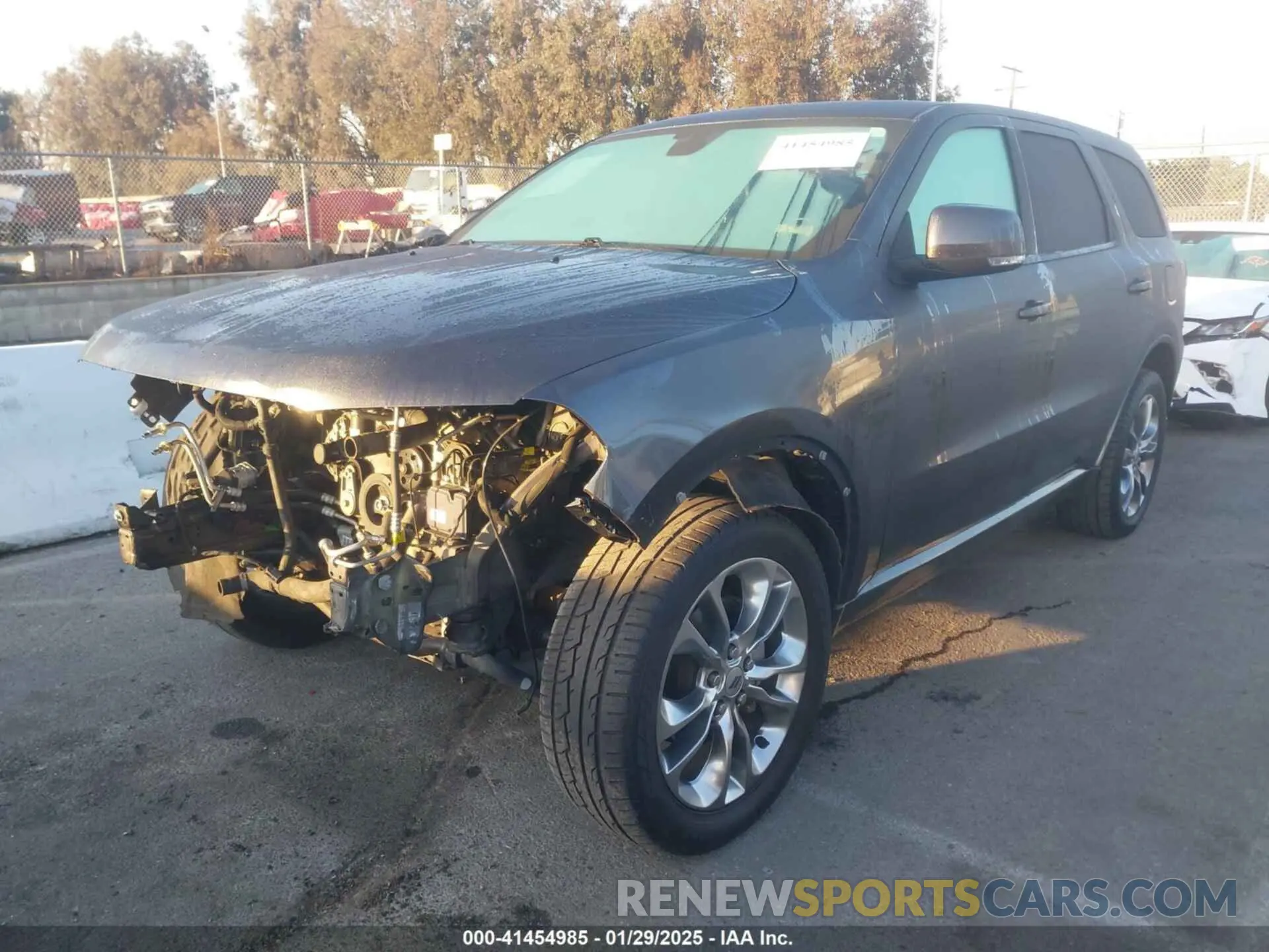 2 Photograph of a damaged car 1C4RDJDG9KC770353 DODGE DURANGO 2019
