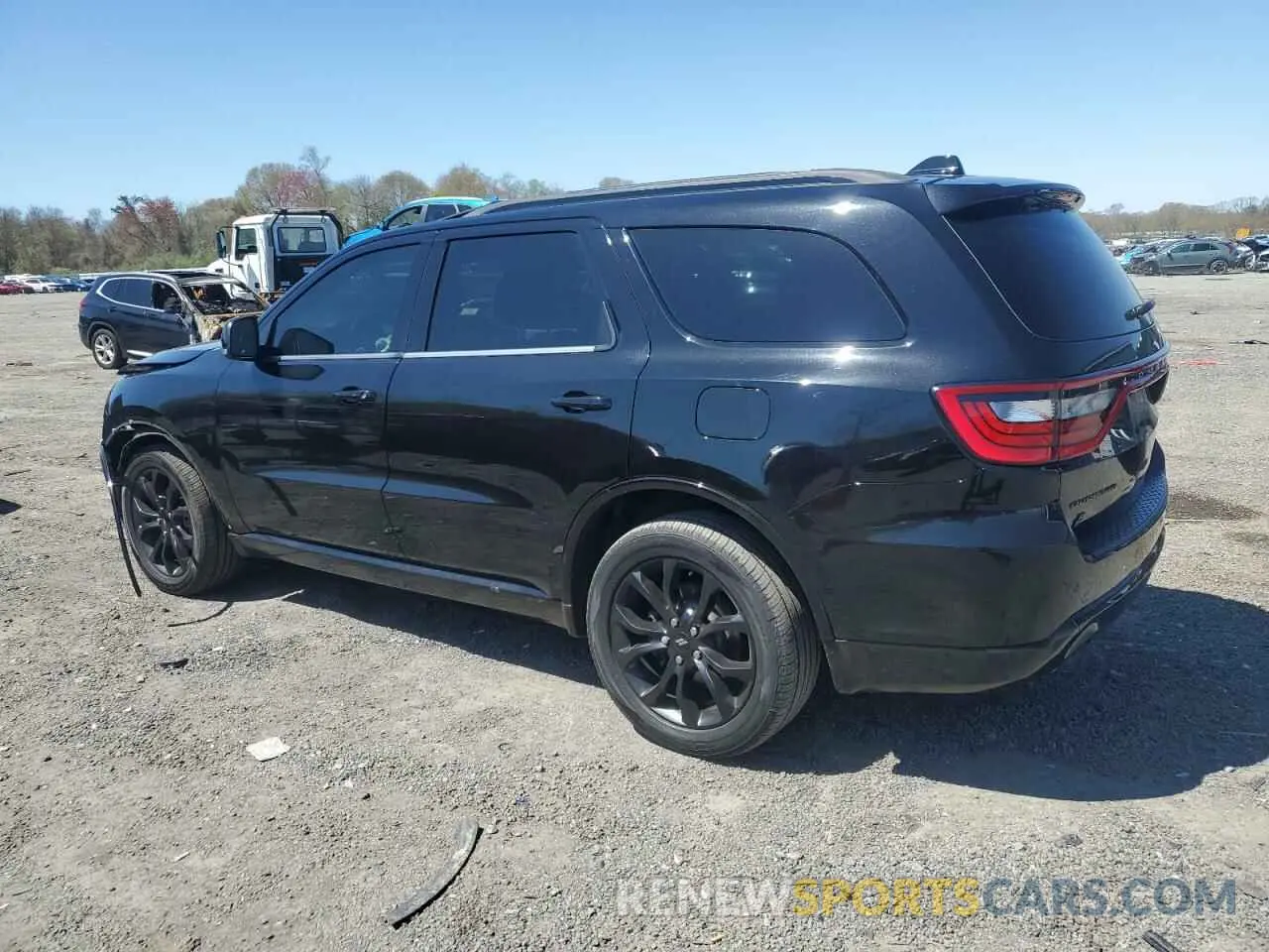 2 Photograph of a damaged car 1C4RDJDGXKC536206 DODGE DURANGO 2019
