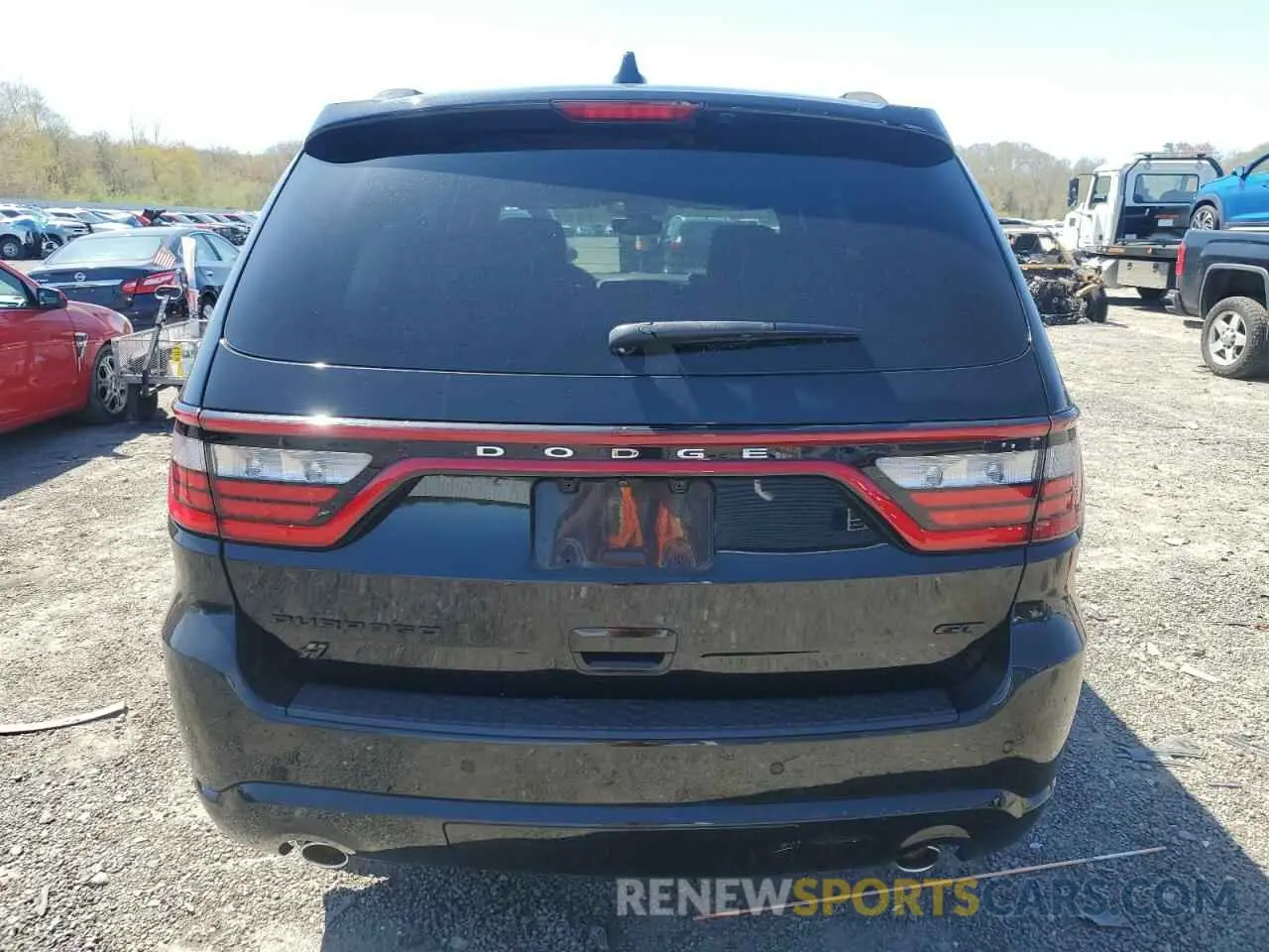6 Photograph of a damaged car 1C4RDJDGXKC536206 DODGE DURANGO 2019