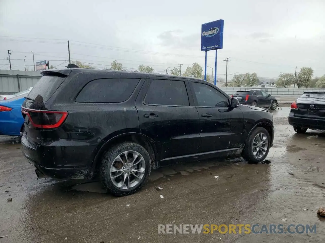 3 Photograph of a damaged car 1C4RDJDGXKC559615 DODGE DURANGO 2019
