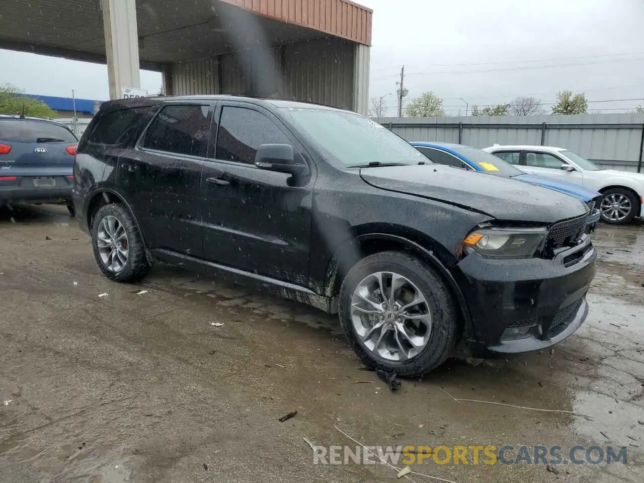 4 Photograph of a damaged car 1C4RDJDGXKC559615 DODGE DURANGO 2019