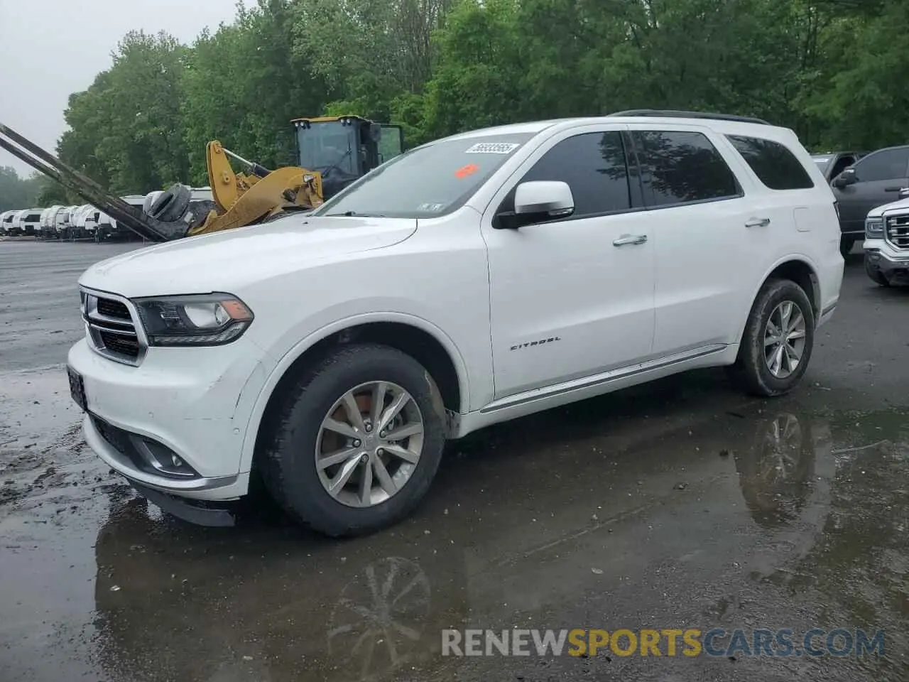 1 Photograph of a damaged car 1C4RDJEG0KC764357 DODGE DURANGO 2019