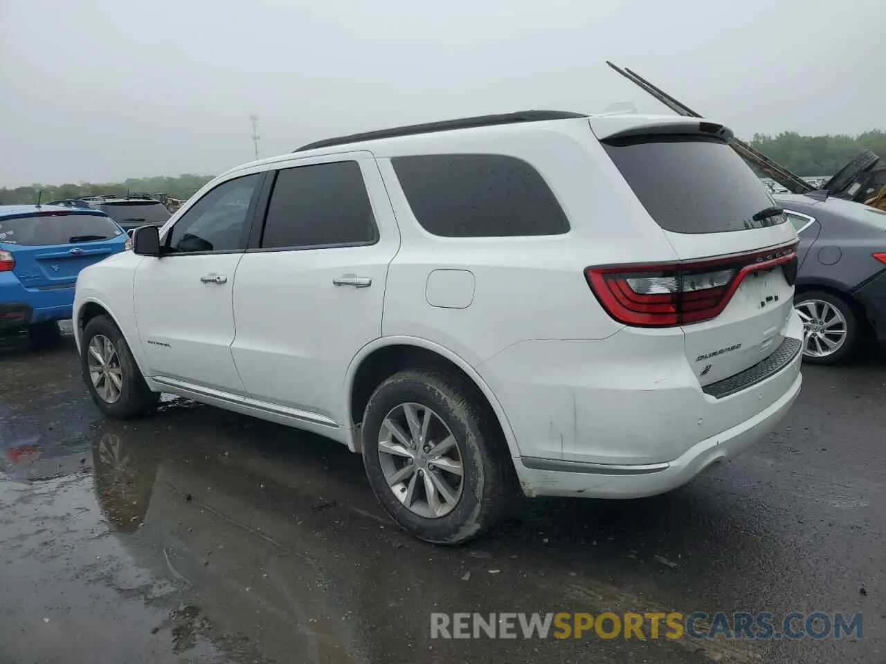 2 Photograph of a damaged car 1C4RDJEG0KC764357 DODGE DURANGO 2019