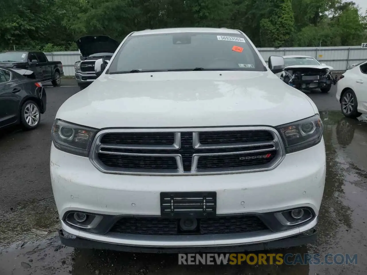 5 Photograph of a damaged car 1C4RDJEG0KC764357 DODGE DURANGO 2019