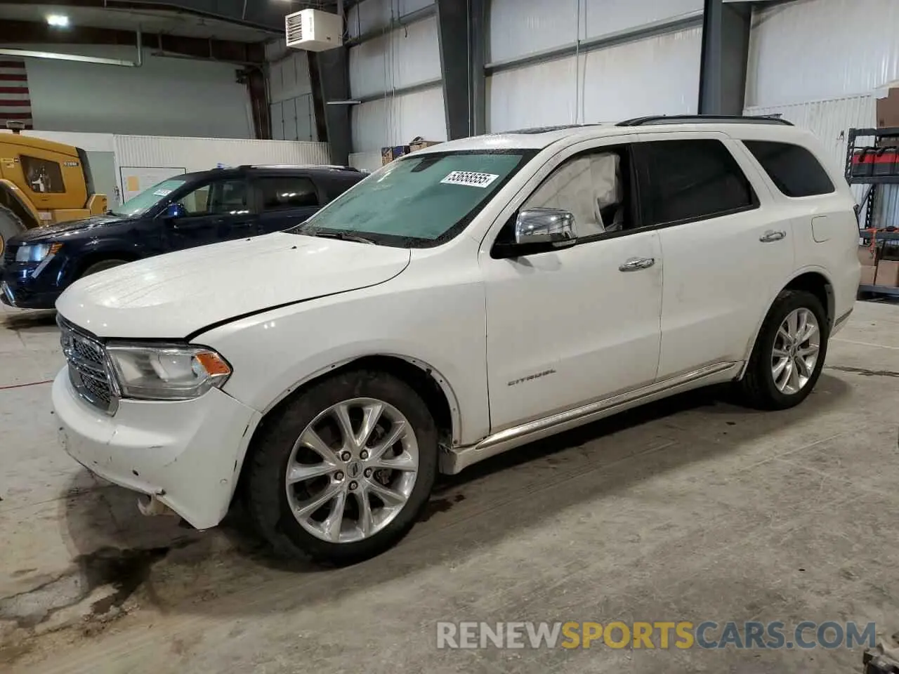 1 Photograph of a damaged car 1C4RDJEG3KC626604 DODGE DURANGO 2019