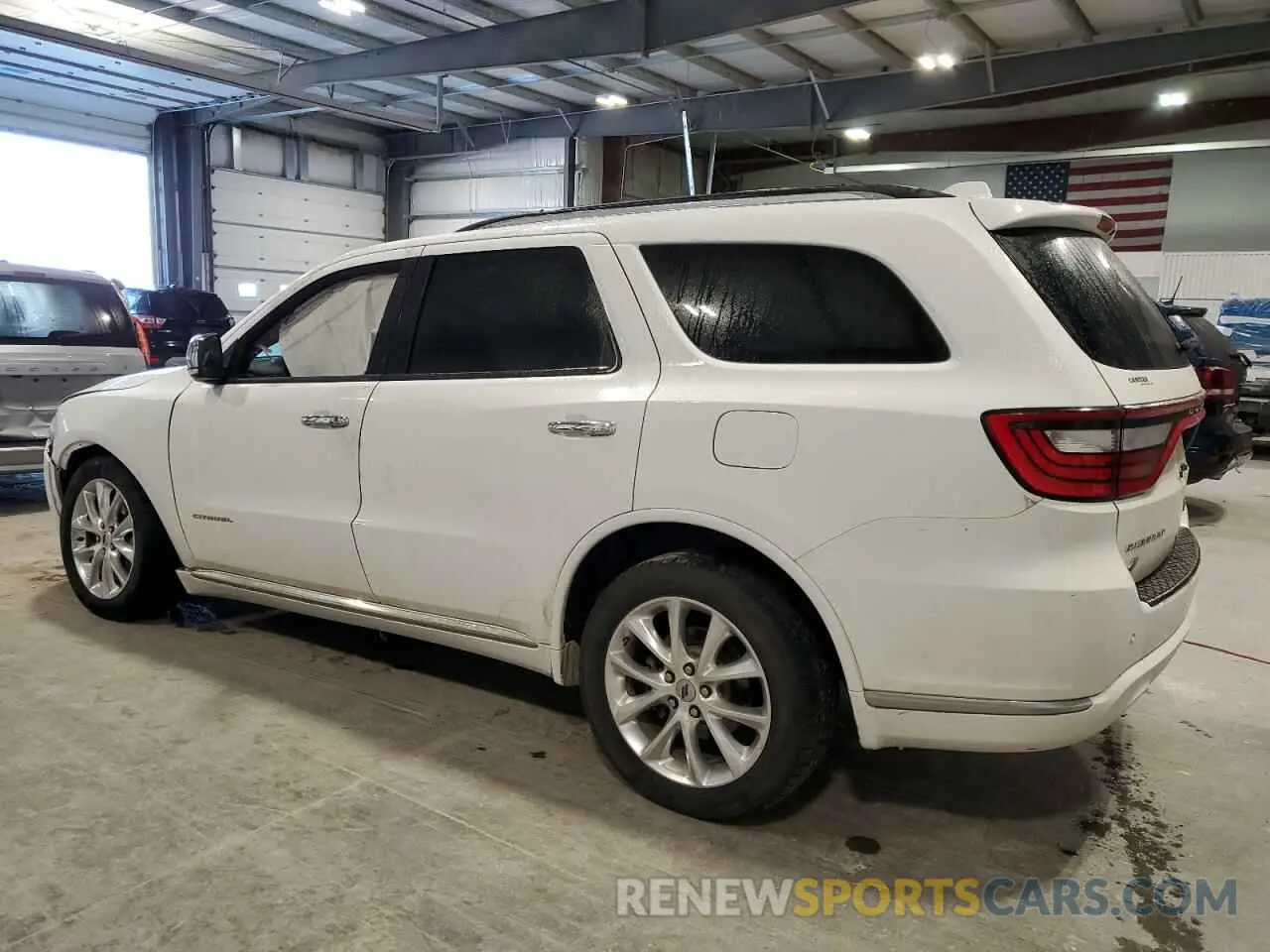 2 Photograph of a damaged car 1C4RDJEG3KC626604 DODGE DURANGO 2019