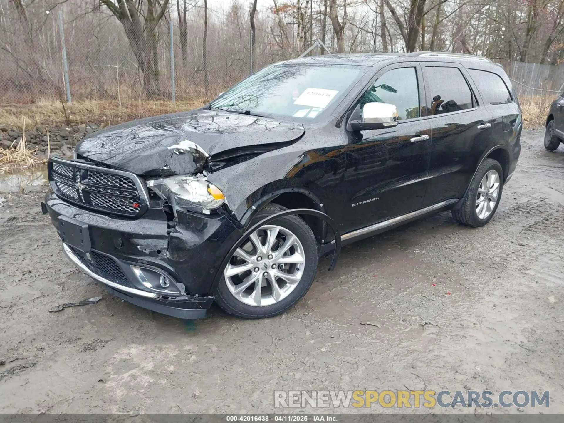 2 Photograph of a damaged car 1C4RDJEG4KC836693 DODGE DURANGO 2019